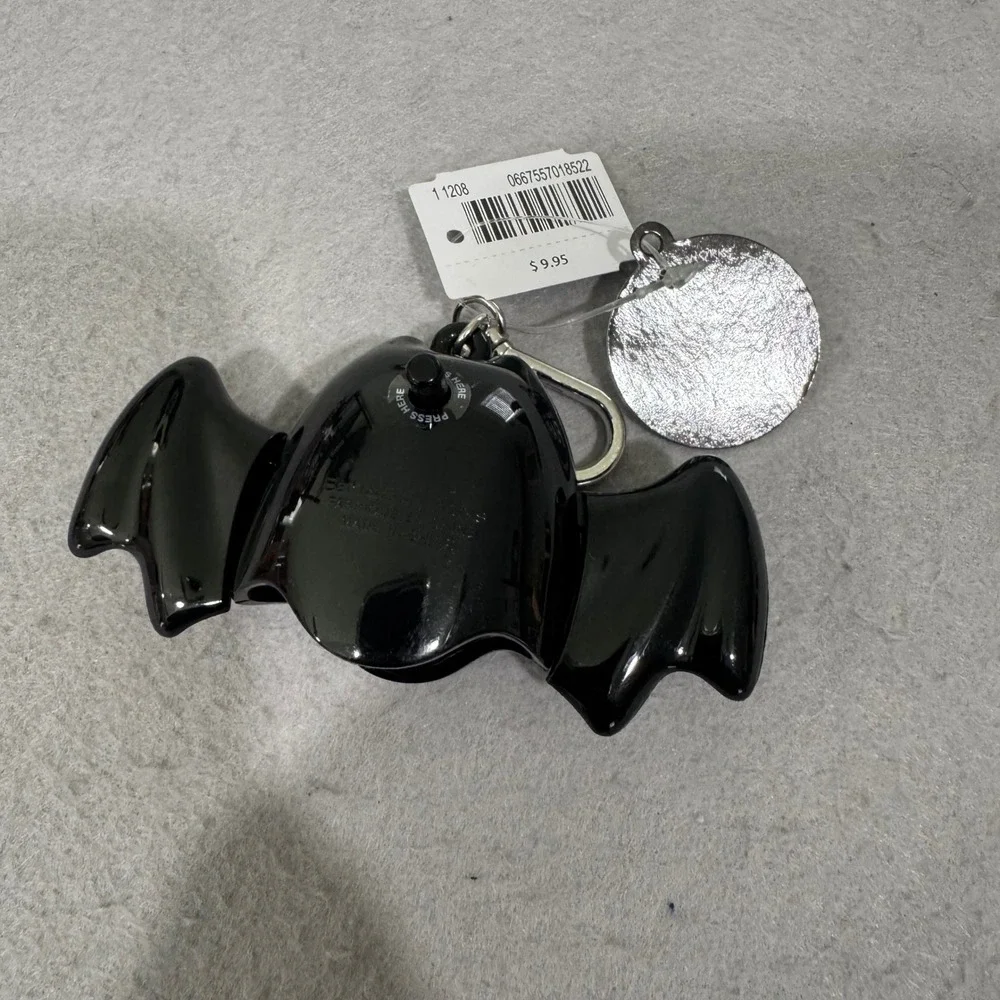 Bath & Body Works PocketBac Holder Black Bat Flapping Wings Halloween Accessory